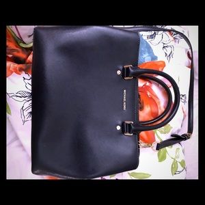 Michael Kors large Selma satchel - Navy blue